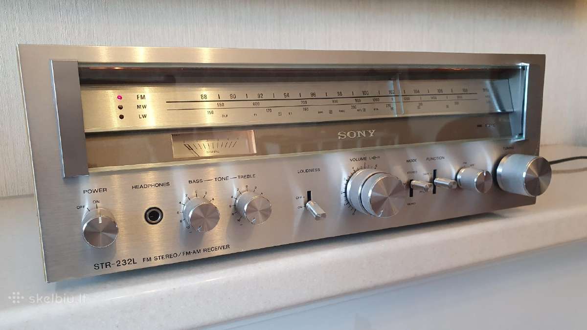 Sony vintažinis stiprintuvas/receiver Sony Str-232 - nuotraukos Nr. 2