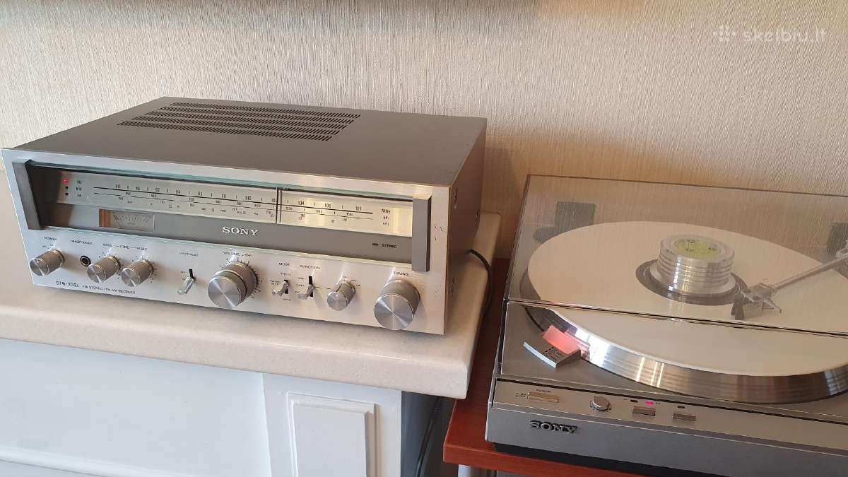 Sony vintažinis stiprintuvas/receiver Sony Str-232 - nuotraukos Nr. 7