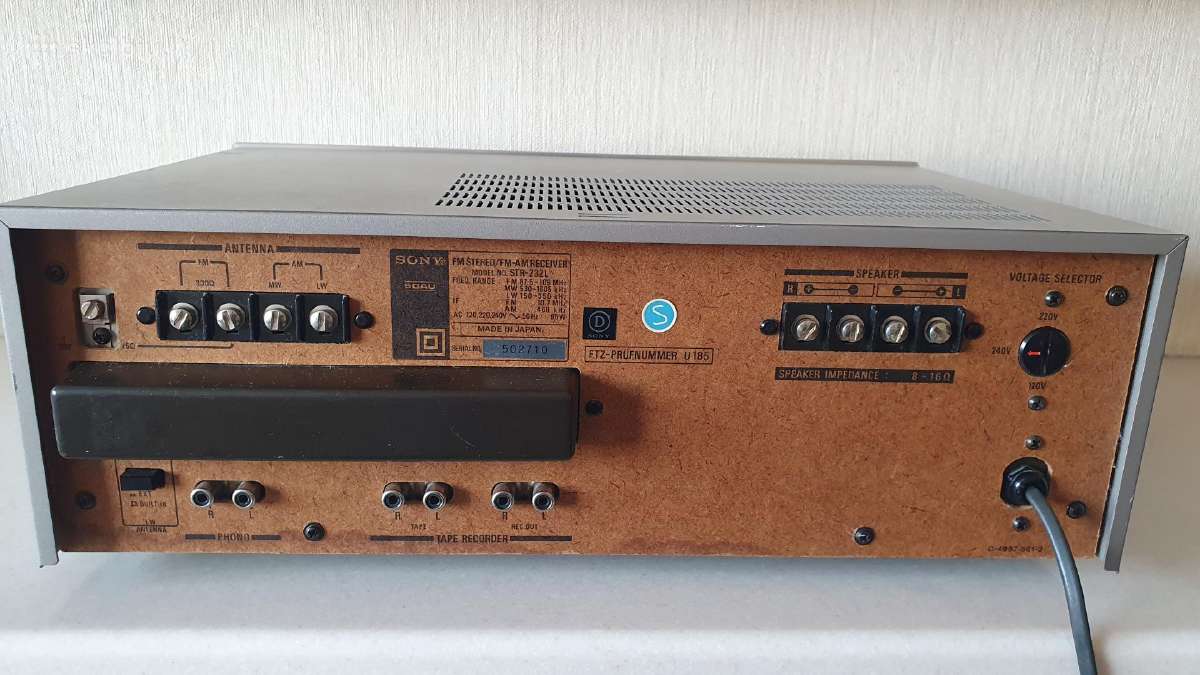 Sony vintažinis stiprintuvas/receiver Sony Str-232 - nuotraukos Nr. 5