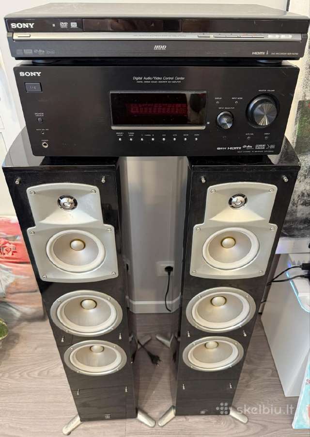 Garso aparatūra Sony, Yamaha - nuotraukos Nr. 2