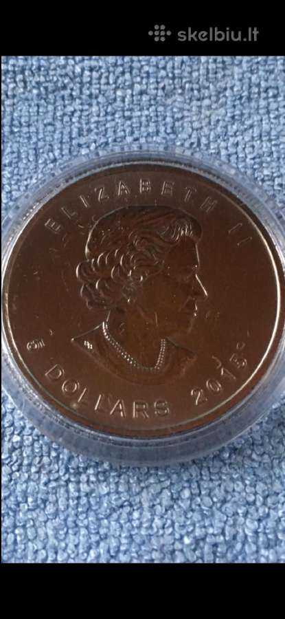 Moneta Canada 2015m. 5 dollars, sidabras(.999) - nuotraukos Nr. 2
