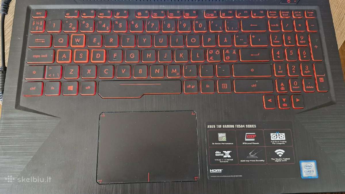 Asus Tuf Gaming Fx504 - nuotraukos Nr. 2