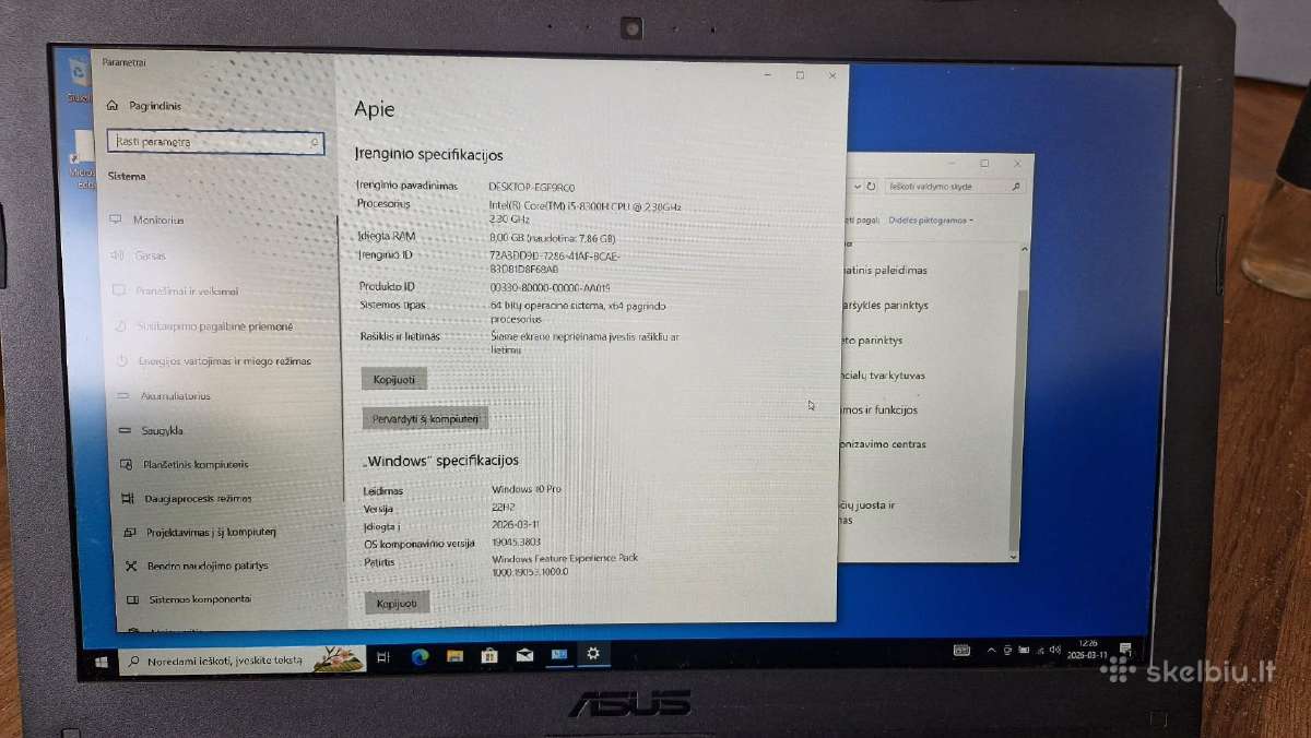 Asus Tuf Gaming Fx504 - nuotraukos Nr. 4