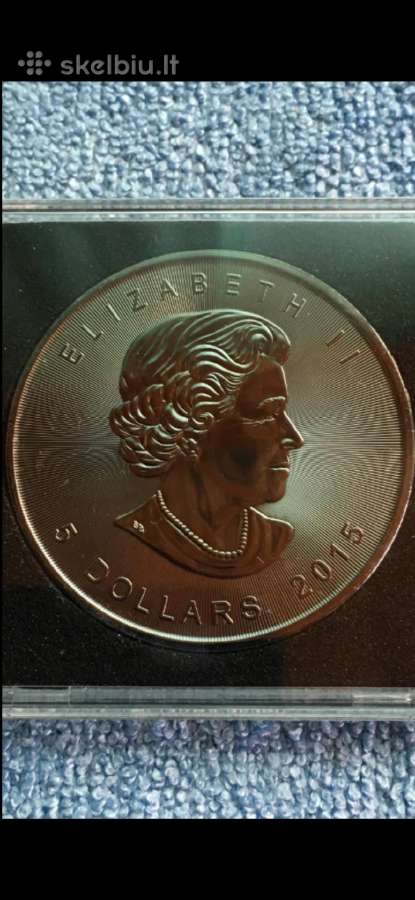 Moneta Canada 2015m. 5 dollars, sidabras(.999) - nuotraukos Nr. 2