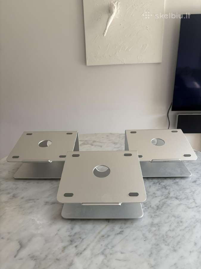 Aliuminiai laptopo stovai (MacBook / laptop stand)