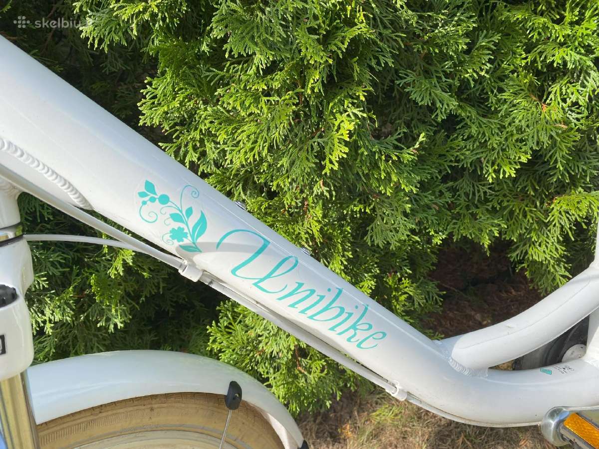 Dviratis Unibike Princess 6 26 2020 white - nuotraukos Nr. 2