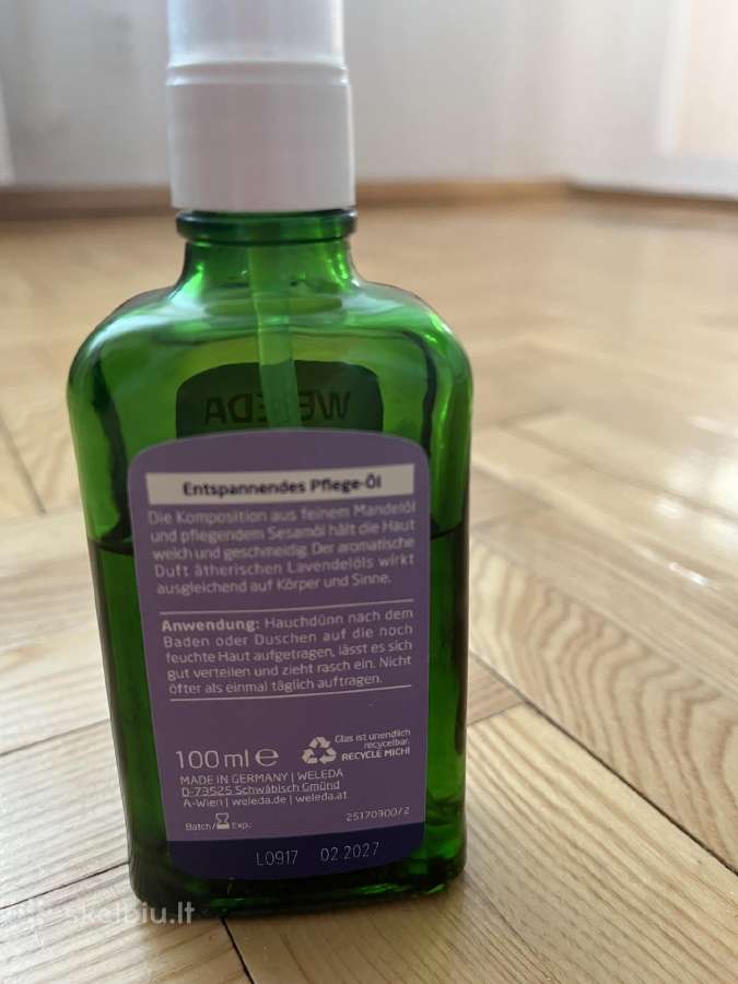 Weleda Levandų aliejus (80 ml) - Galioja Iki 2027“ - nuotraukos Nr. 3