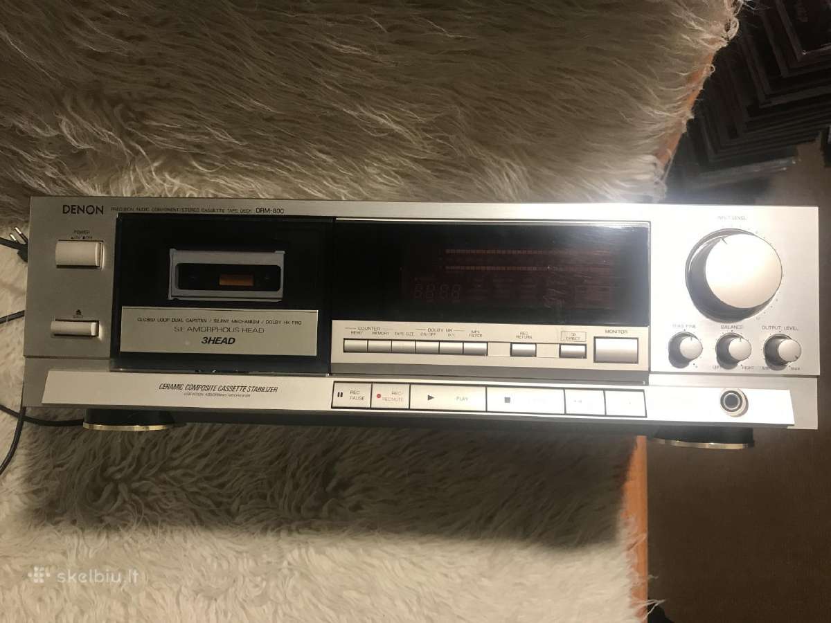 Kolekcinio stovio deka Dennon Drm 800