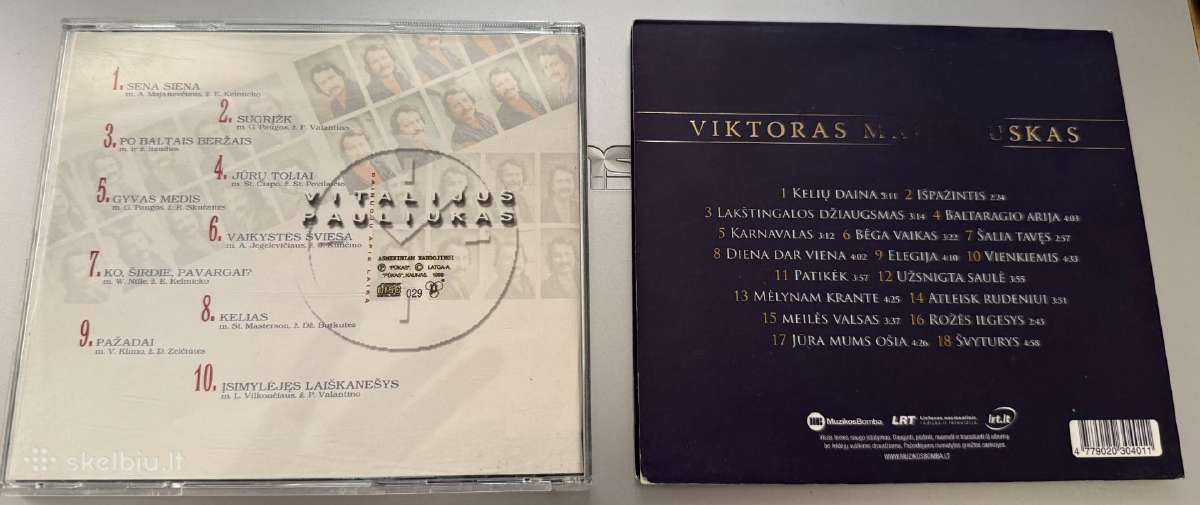 Vitalijus Pauliukas ir Viktoras Malinauskas CD - nuotraukos Nr. 2