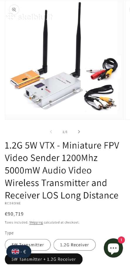 Wireless Transmitter and Receiver Los Long Dist.