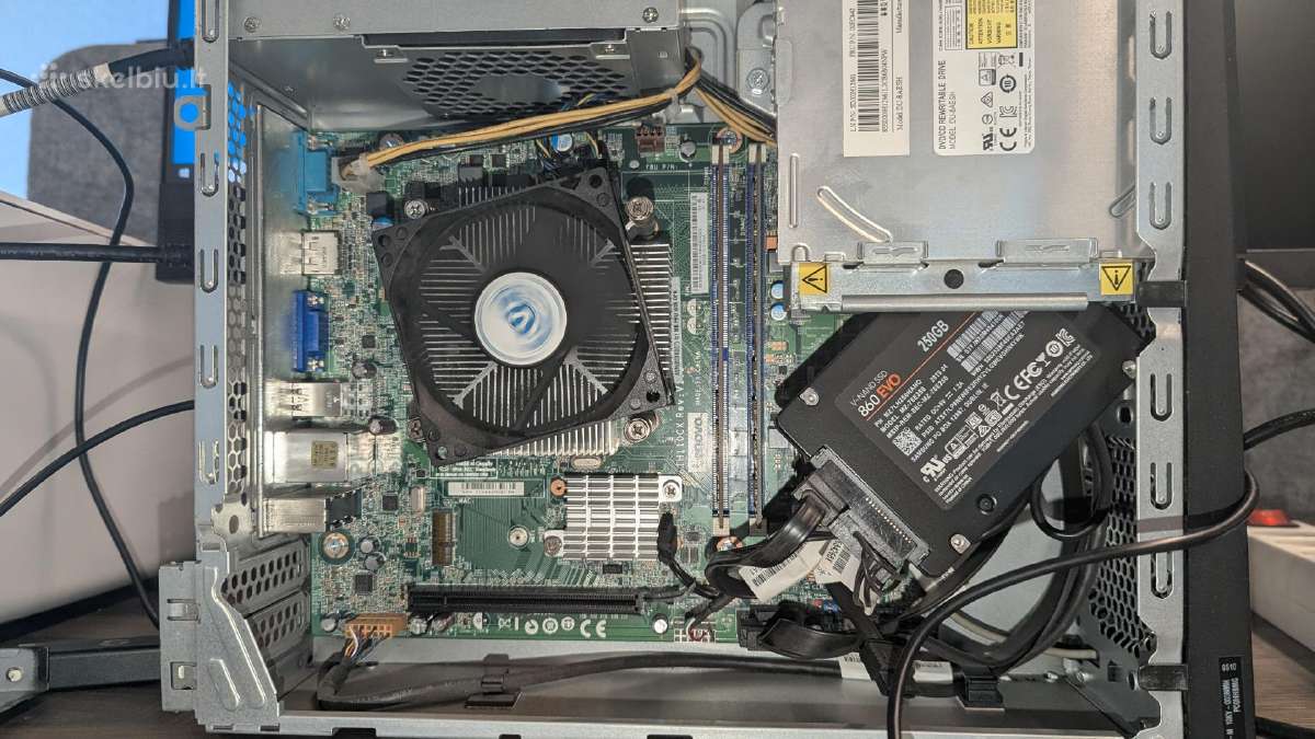 Lenovo s510 Sff I5 6400 240 samsung EVO-8 GB ddr4 - nuotraukos Nr. 3