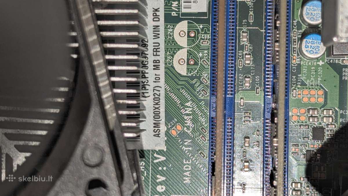 Lenovo s510 Sff I5 6400 240 samsung EVO-8 GB ddr4 - nuotraukos Nr. 4