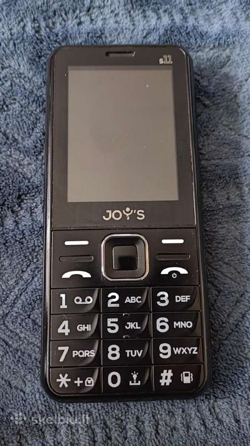Klasikinis mygtukinis mobilusis telefonas Joy's S1