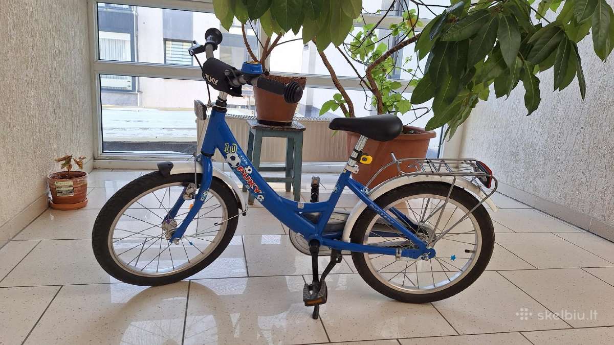 Puky Zl 18 Alu vaikiškas dviratis, mėlynas