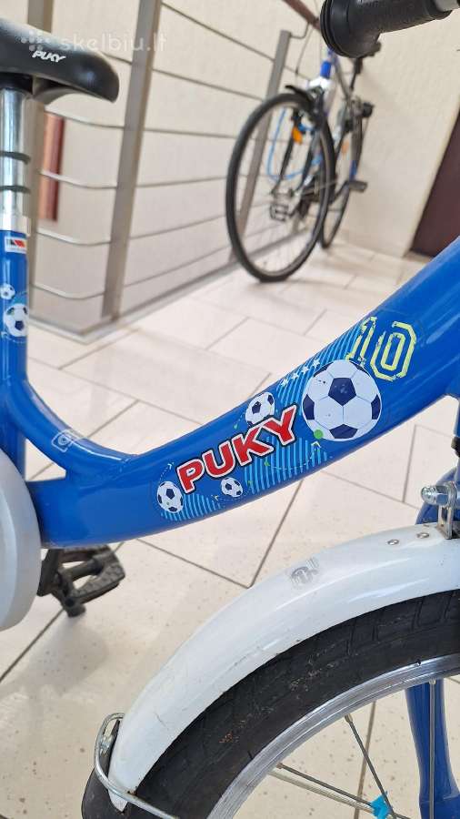 Puky Zl 18 Alu vaikiškas dviratis, mėlynas - nuotraukos Nr. 6