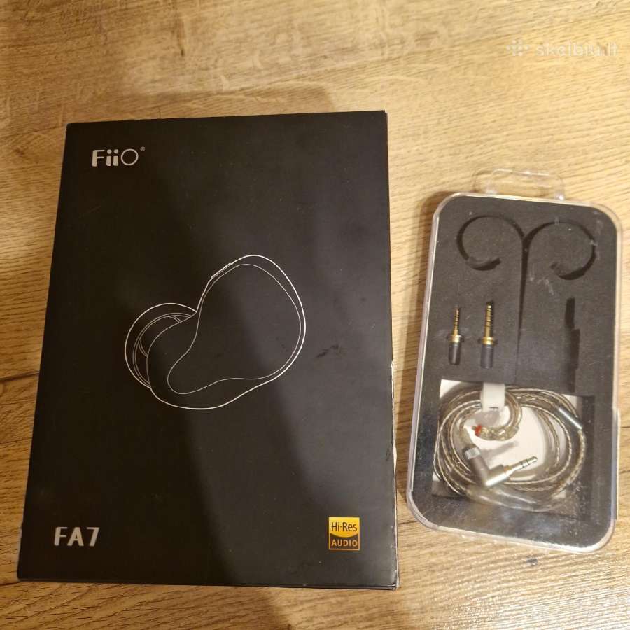 Ausinės Fiio Fa7 + Lc-rd in-ear, komfortiškiausios
