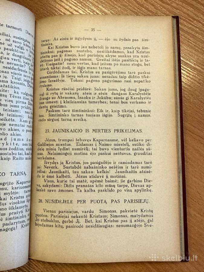 Šventoji Naujojo įstatymo istorija 1932m. - nuotraukos Nr. 4