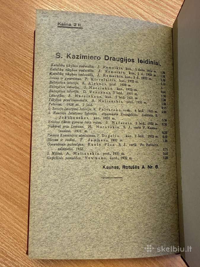Šventoji Naujojo įstatymo istorija 1932m. - nuotraukos Nr. 8