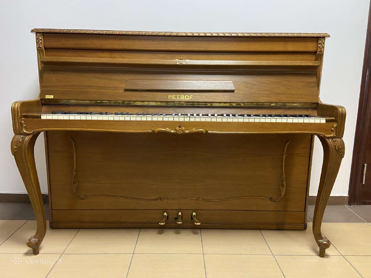 Pianinas Petrof Rokoko mod. 106 Čekija 82 m. - nuotraukos Nr. 3