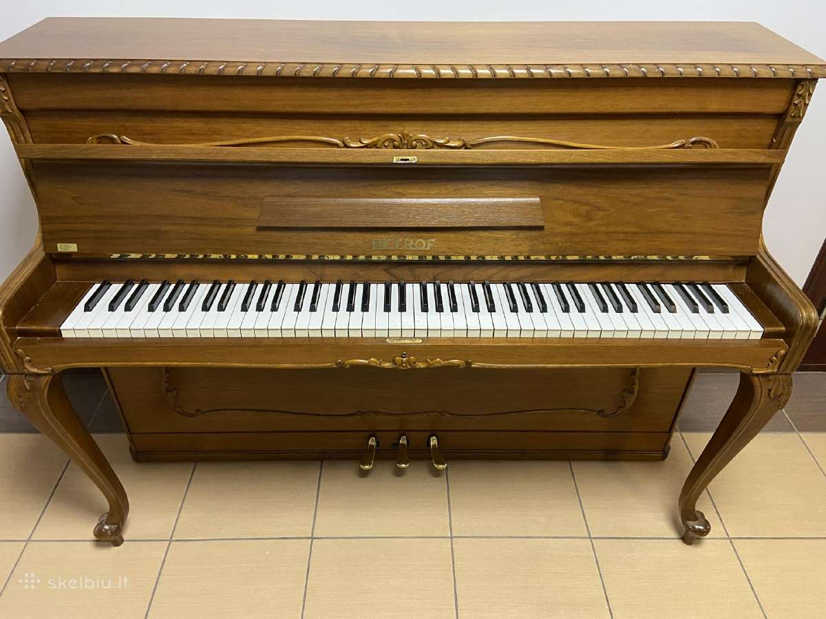 Pianinas Petrof Rokoko mod. 106 Čekija 82 m. - nuotraukos Nr. 14