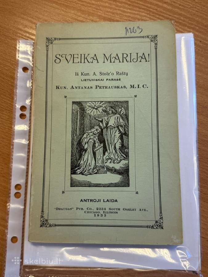 Sveika Marija! 1933