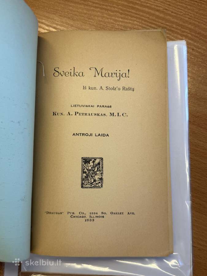 Sveika Marija! 1933 - nuotraukos Nr. 2
