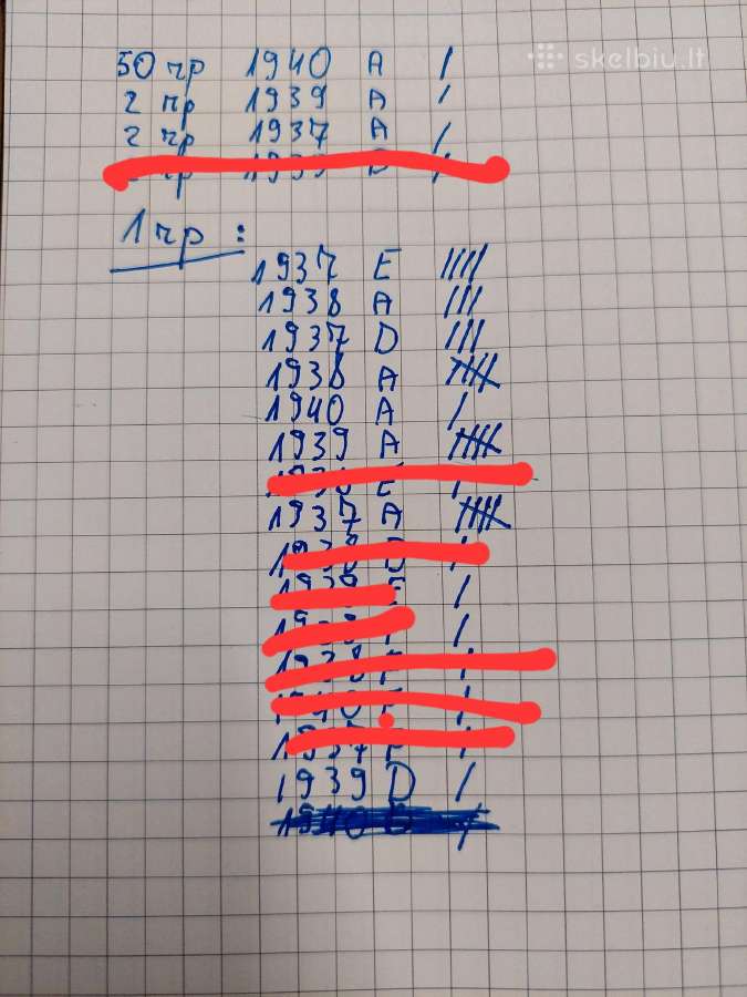 1 ir 2 reichspfennig Nacistinė Vokietija 1937 1940 - nuotraukos Nr. 2