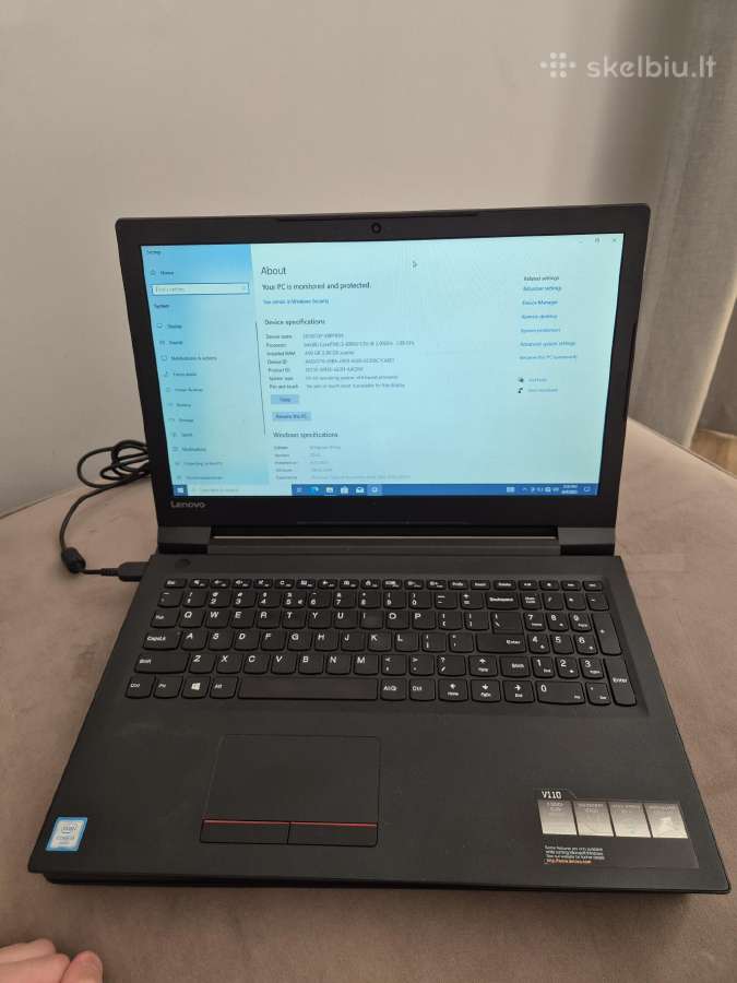Lenovo V110-15isk nešiojamas kompiuteris - nuotraukos Nr. 2