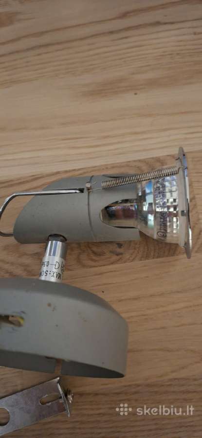 Kryptiniai šviestuvai su LED lemputėmis 4vnt - nuotraukos Nr. 2