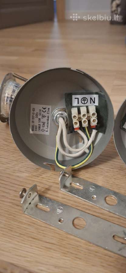 Kryptiniai šviestuvai su LED lemputėmis 4vnt - nuotraukos Nr. 6