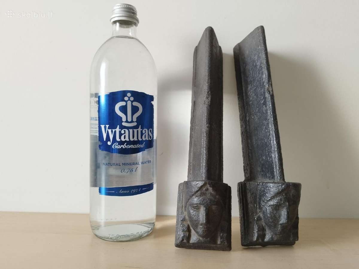 Antikvariniai malkų laikikliai - nuotraukos Nr. 8