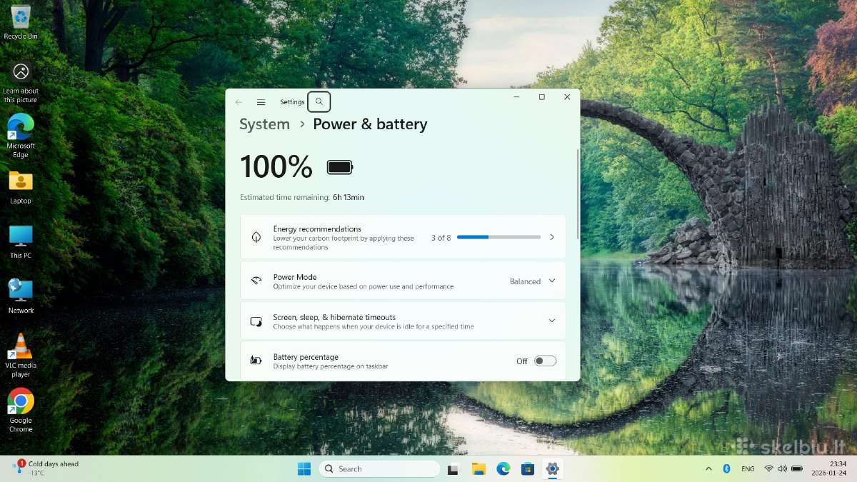 Lenovo Thinkpad X1 Carbon i5 8gb 256 SSD - nuotraukos Nr. 6
