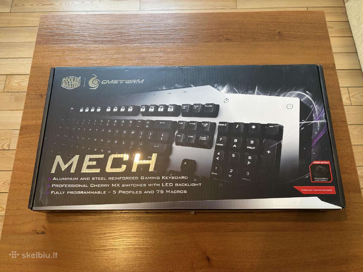 Coolermaster Cm Storm Mech klaviatūra - nuotraukos Nr. 2