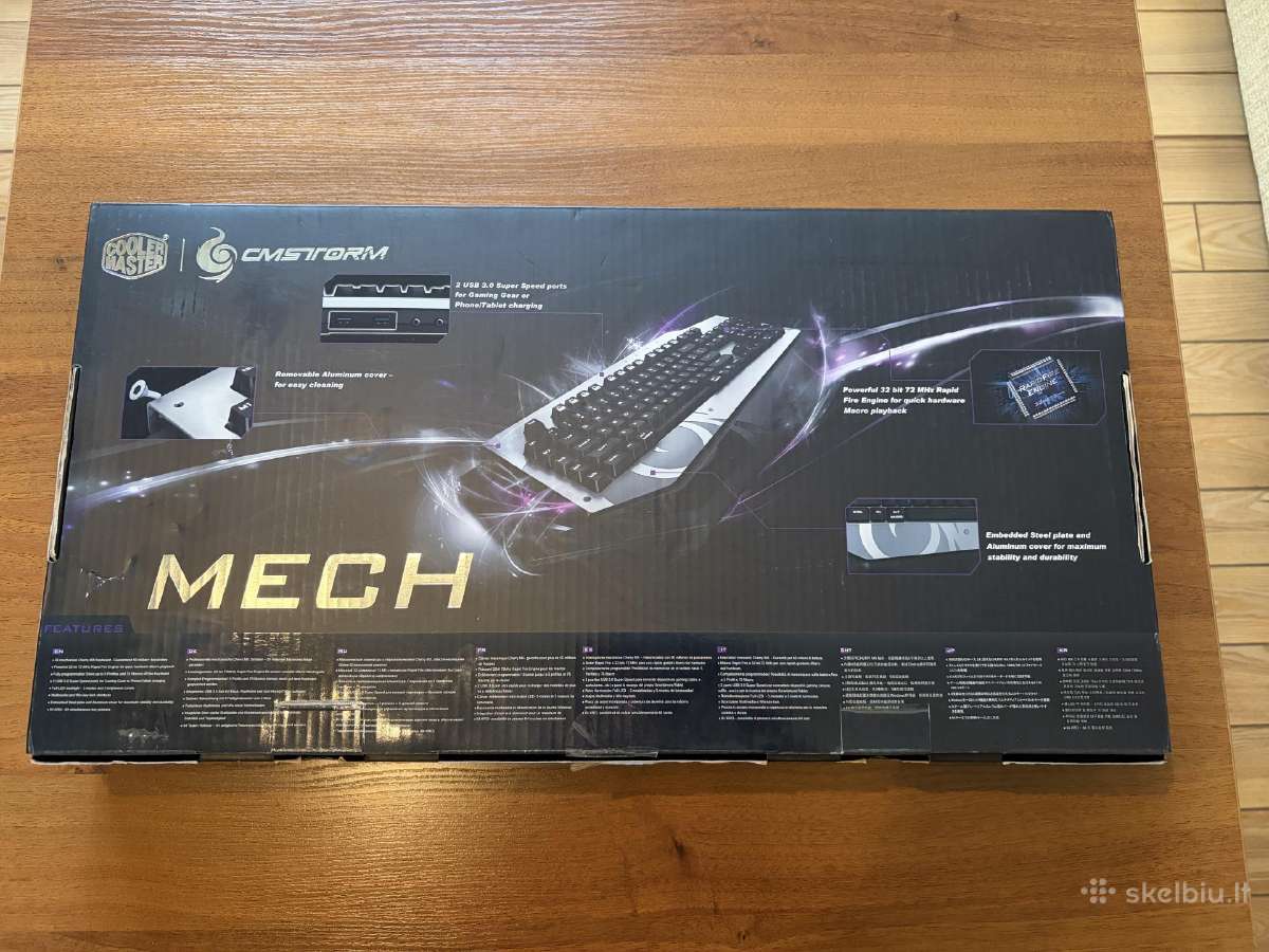 Coolermaster Cm Storm Mech klaviatūra - nuotraukos Nr. 3