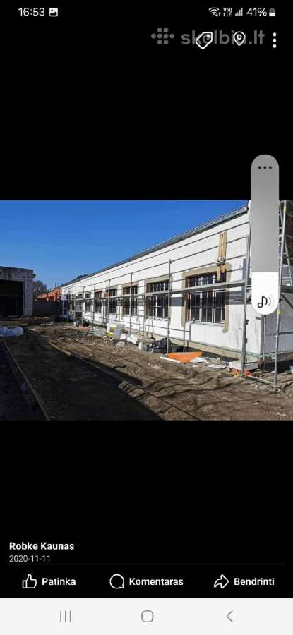 Vidaus/lauko apdailos darbai.fasadų įrengimas. - nuotraukos Nr. 27