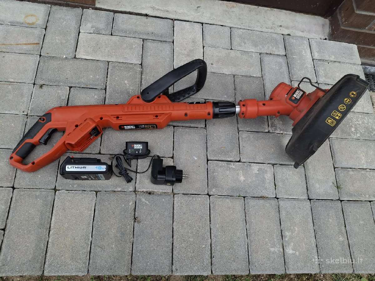 Akumuliatorinis trimeris Black&decker