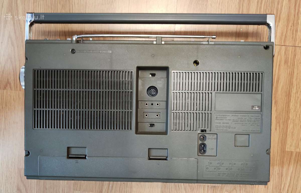 Magnetola Boombox Hitachi +chromo kasetės - nuotraukos Nr. 2