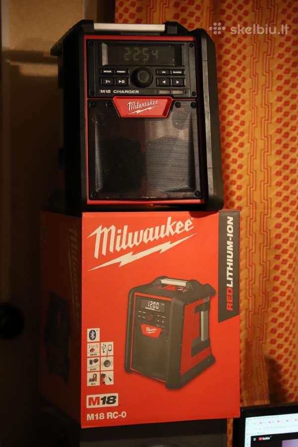 Milwaukee 18v M18 RC-0 radijo imtuvas