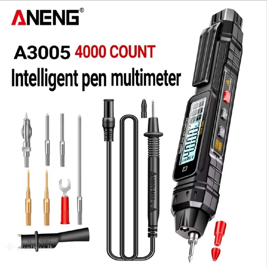 Aneng A3005a,b pro, daugiafunkc. multimetrai Nauji