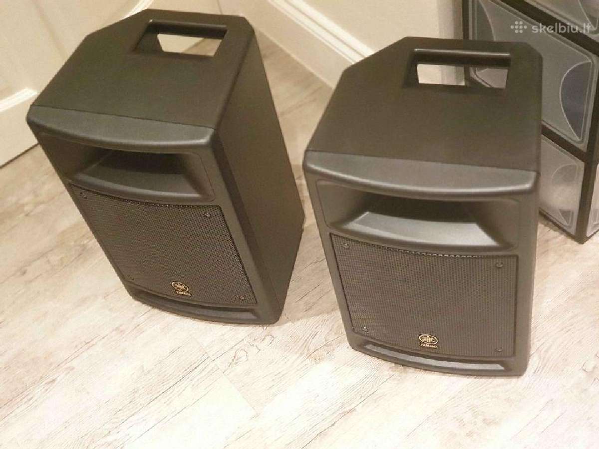 Garso kolonėlės Yamaha Stagepas 300 - nuotraukos Nr. 4