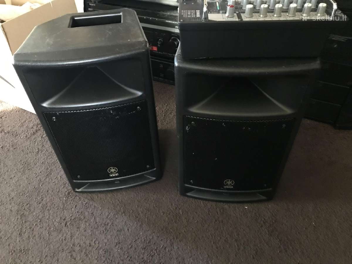 Garso kolonėlės Yamaha Stagepas 300 - nuotraukos Nr. 5