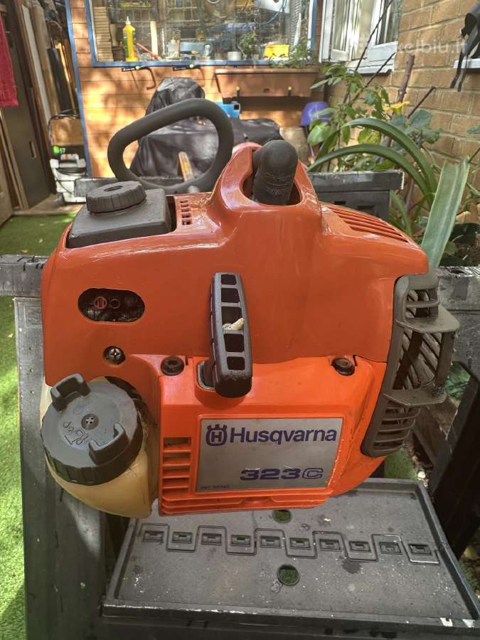 Trimeris husvarna 323 c benzininis - nuotraukos Nr. 3