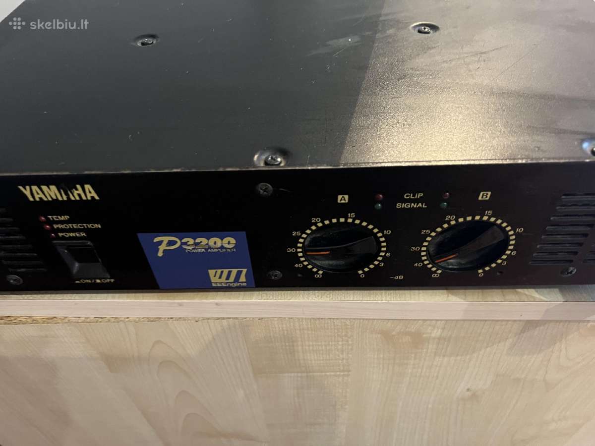 Stiprintuvas profesionalus Yamaha P3200 - nuotraukos Nr. 4