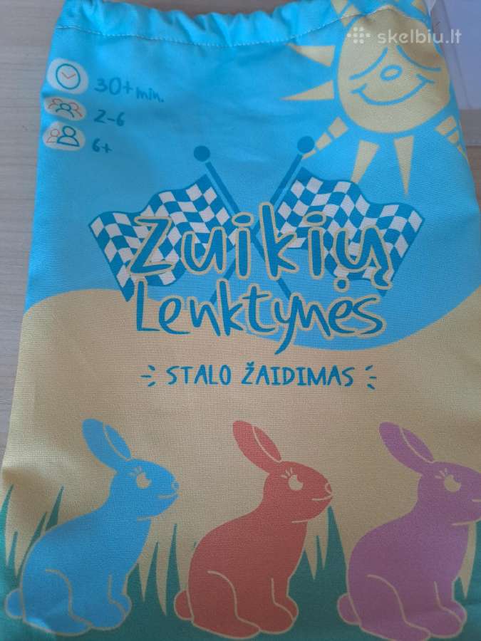 Stalo žaidimas "Zuikių lenktynės"