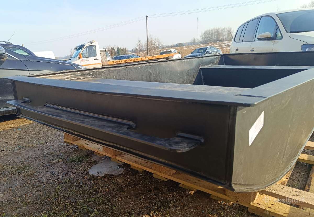 Plastikinė valtelė, laivelis Jonboat - nuotraukos Nr. 3