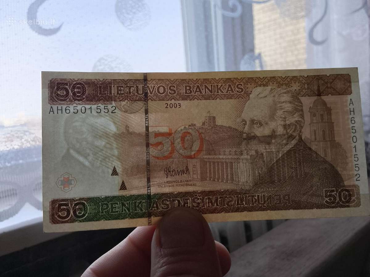 50 litų 2003m - nuotraukos Nr. 3