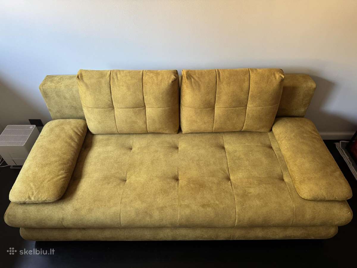 Išskirtinės spalvos sofa - lova su miegama dalimi - nuotraukos Nr. 2