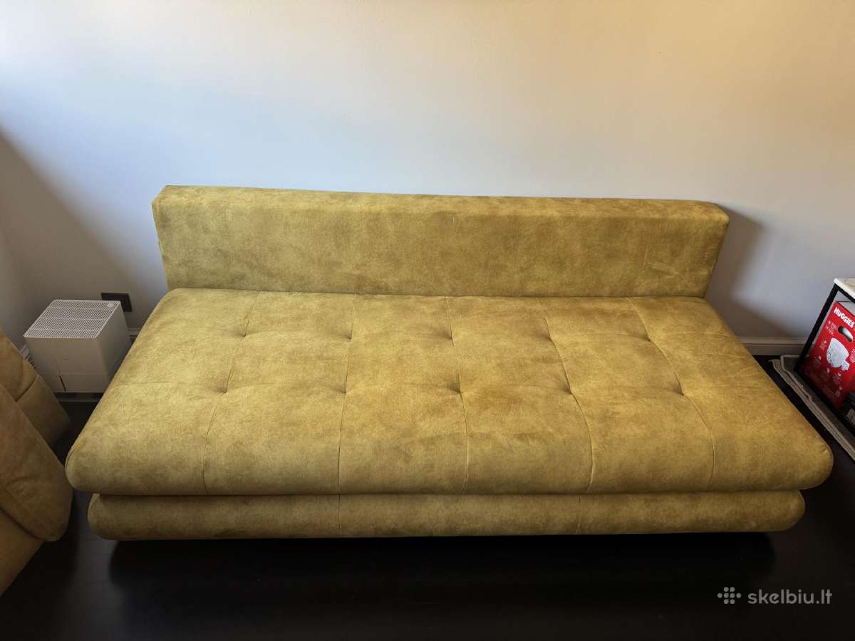Išskirtinės spalvos sofa - lova su miegama dalimi - nuotraukos Nr. 3
