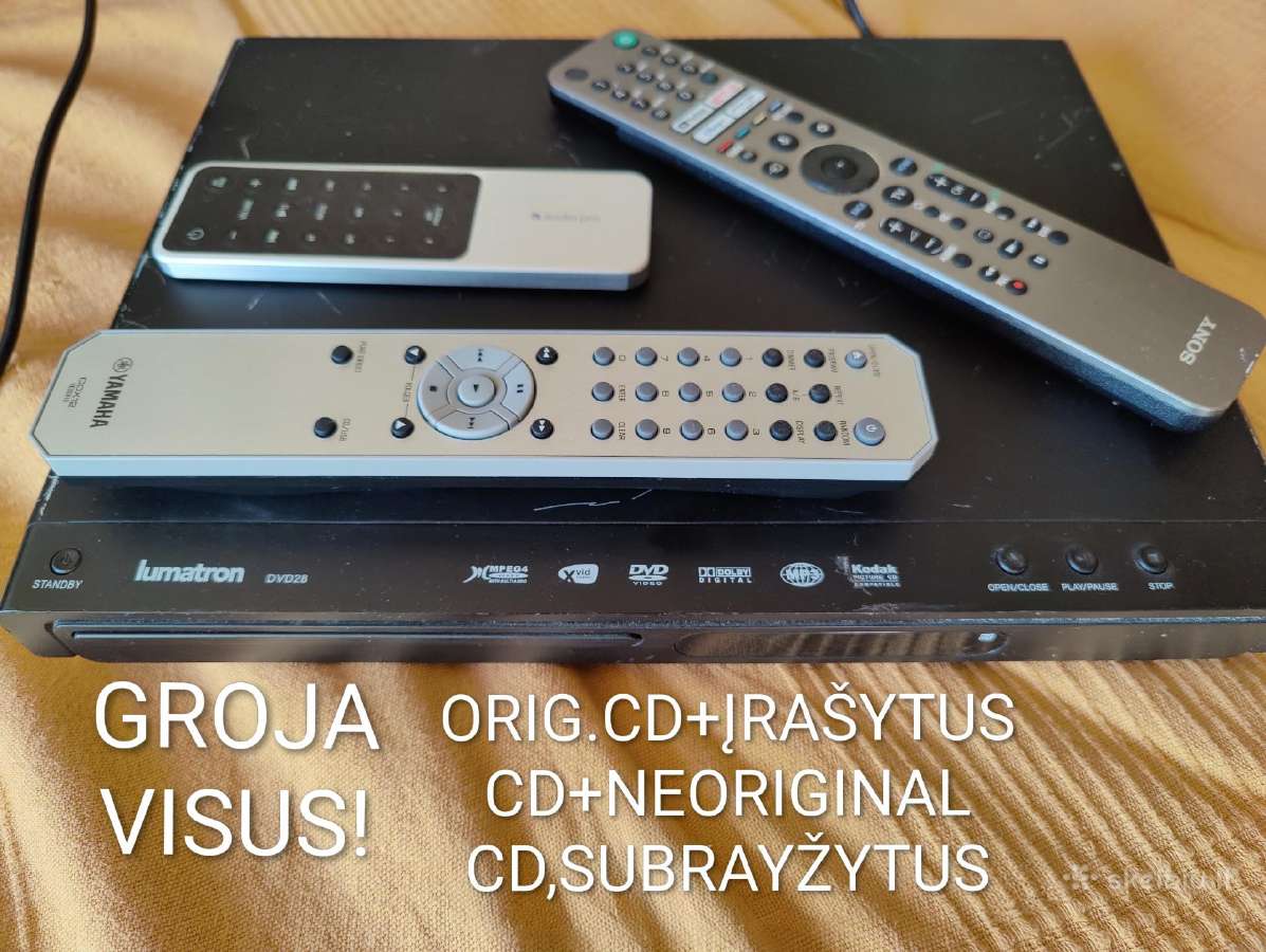CD/cdr,dvd Orig/neorig.skaito viską - nuotraukos Nr. 2