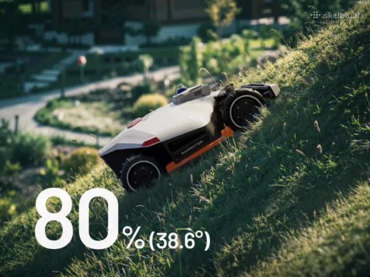 50 arų žolės robotas Mammotion Luba3awd 5000 - nuotraukos Nr. 2
